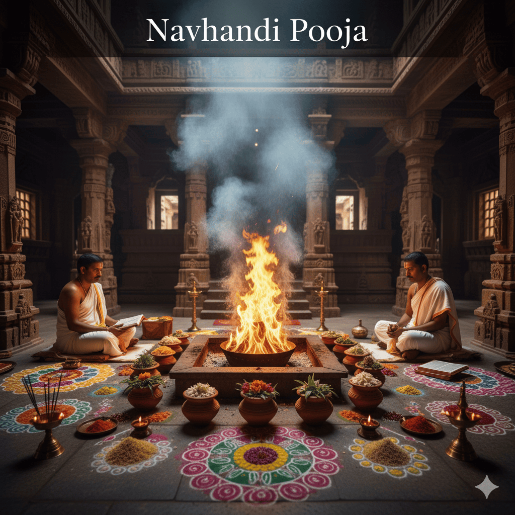 Navhandi Pooja in Siddhpur by Matrugaya Pandit