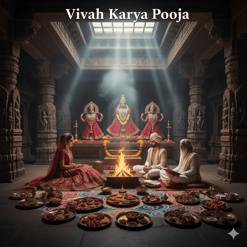 Vivah Karya Pooja in Siddhpur by Matrugaya Pandit